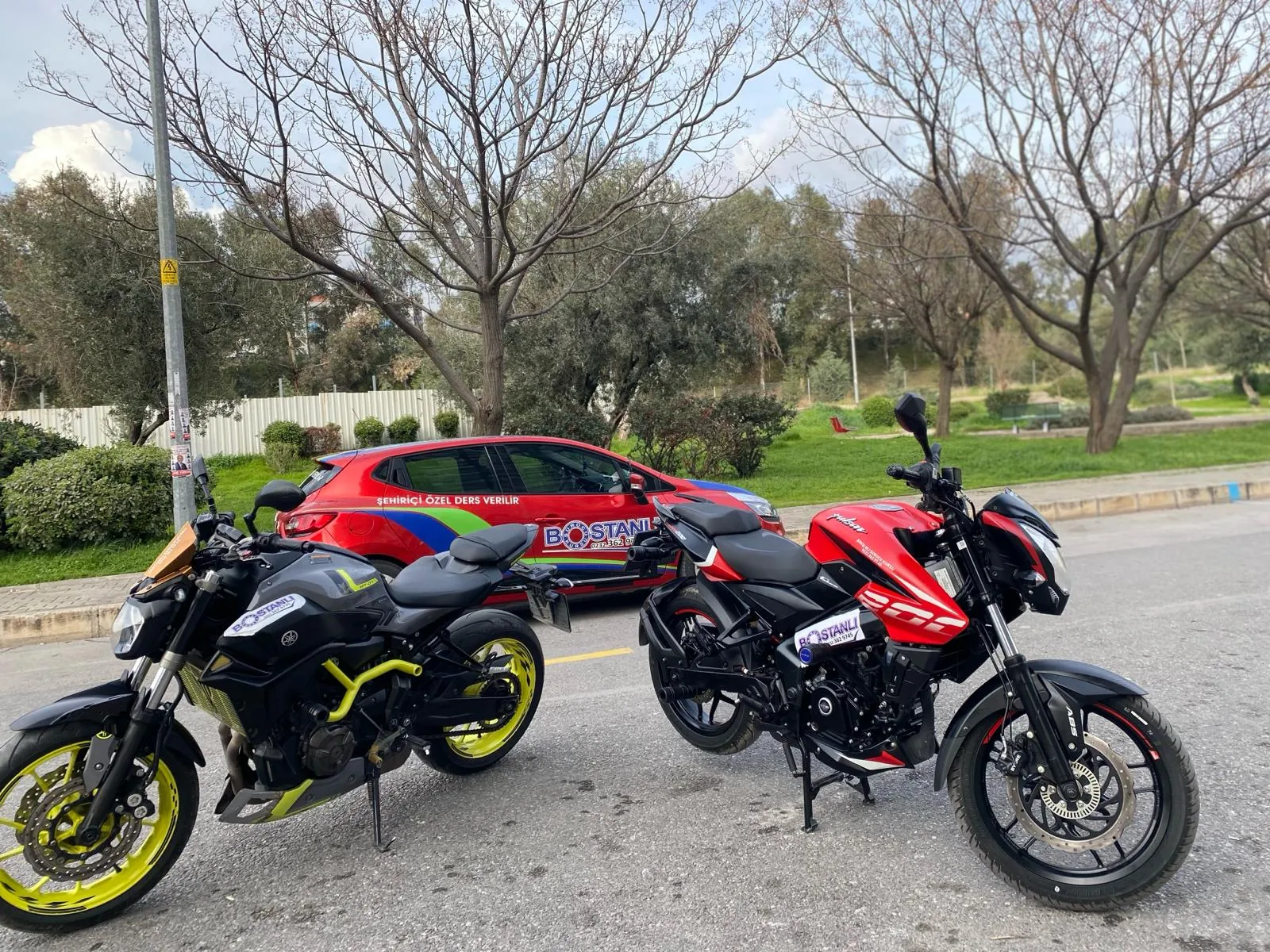 TÜM MOTORSİKLET EHLİYETLERİ VE EĞİTİMLERİ MEVCUTTUR.